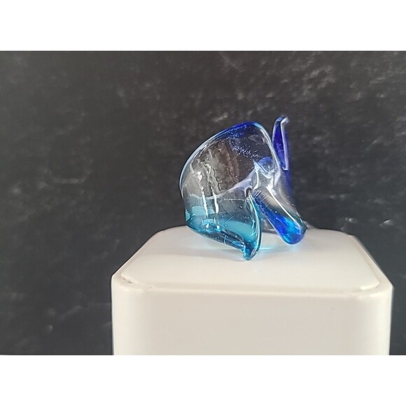 Artisan Made Glass Ring SIZE US 7 - Picture 5 of 10